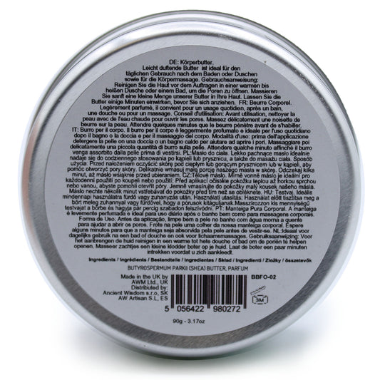 Duftende Shea-Körperbutter 90 g - Mango