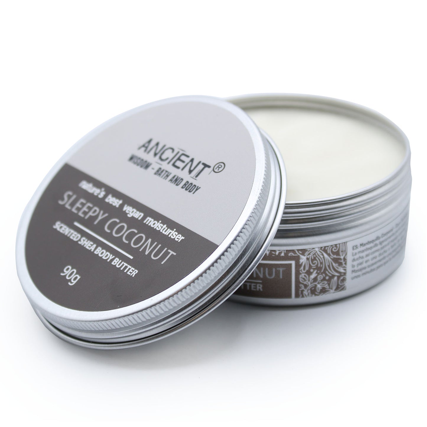 Duftende Shea-Körperbutter 90 g – Kokosnuss