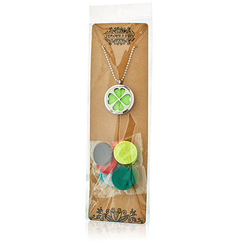 30 mm Aromatherapie-Diffusor-Halskette – Hand der Fatima