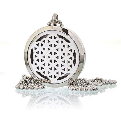 Collar Difusor Aromaterapia Flor Vida 30mm