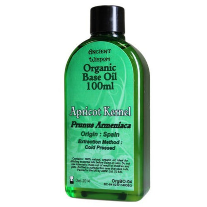 Aceite Base Orgánico Hueso de Albaricoque 100ml