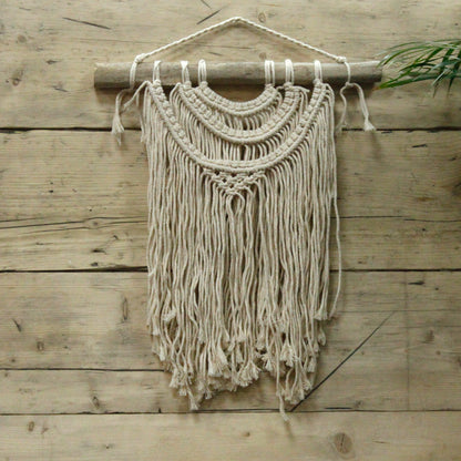 Tapiz Macramé Tres Olas
