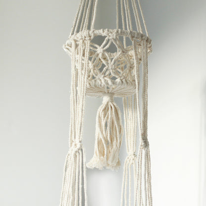 Macetero Macramé Doble