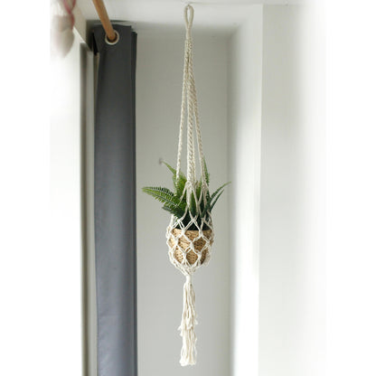 Macetero Macramé Grande Extra Largo