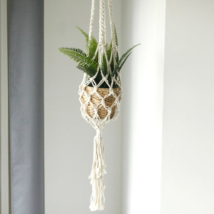 Macetero Macramé Grande Extra Largo