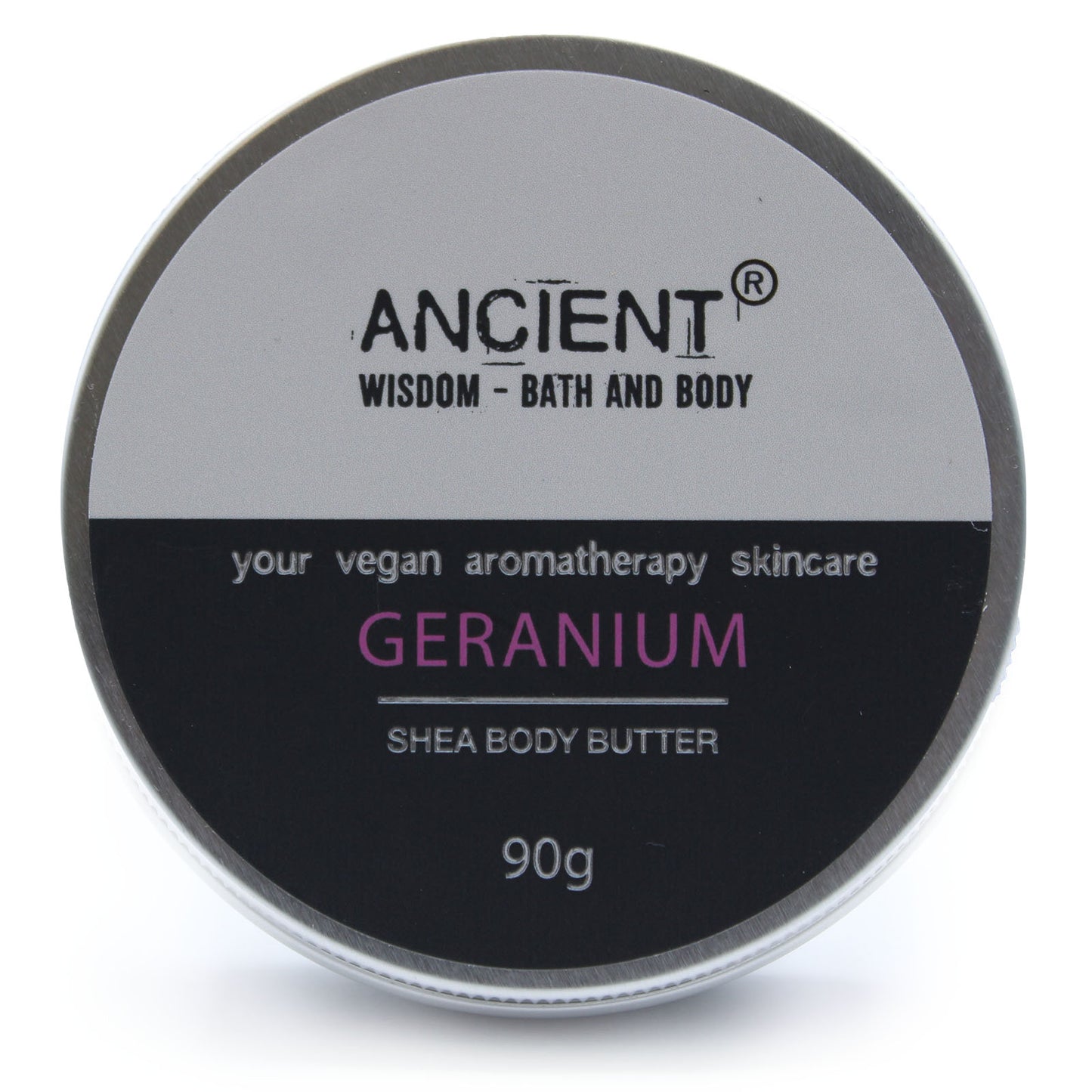 Sheabutter-Aromatherapie-Körperbutter 90 g – Geranie