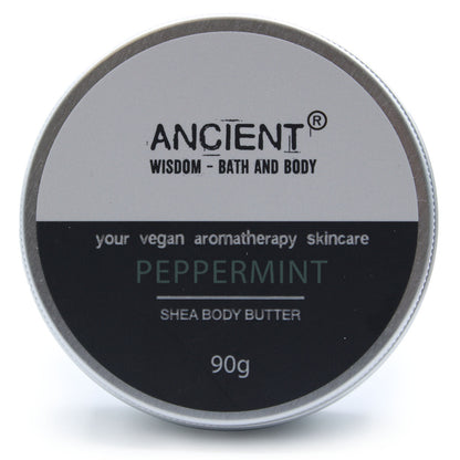 Manteca Corporal de Karité Aromaterapia 90g - Menta