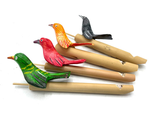 Vogelpfeifen - 4 sortiert