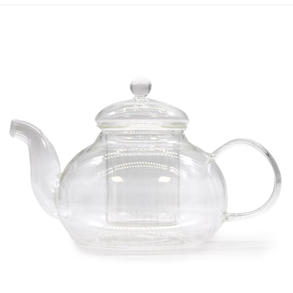 Tetera con infusor de vidrio - Perla redonda - 800ml