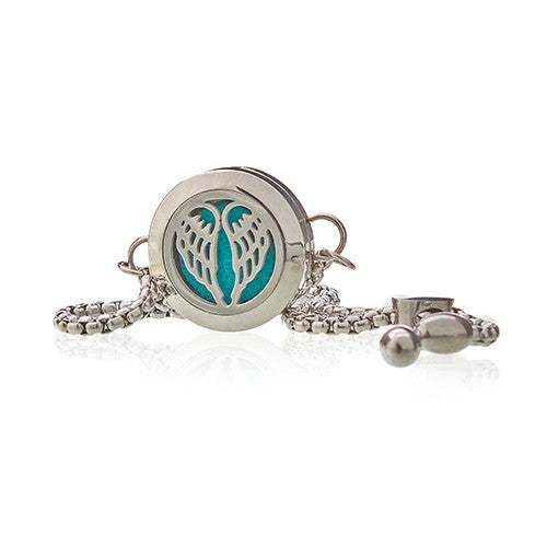 Aromatherapie-Kettenarmband – Engelsflügel – 20 mm