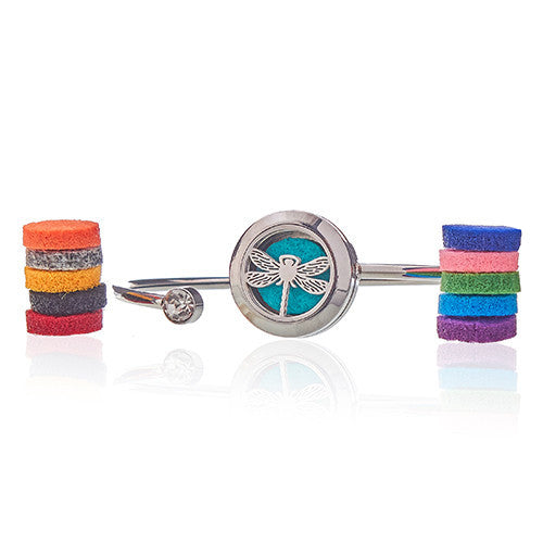 Aromatherapie-Kettenarmband – Libelle – 20 mm