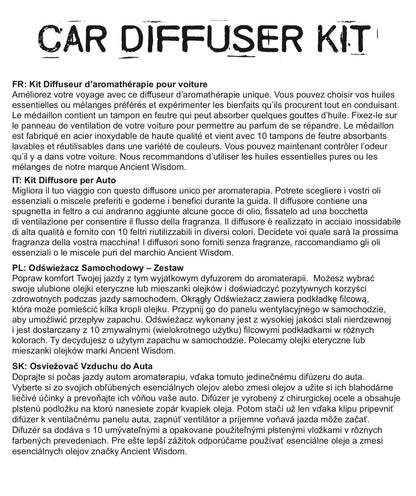 Kit Difusor de Coche Árbol de la Vida 30mm
