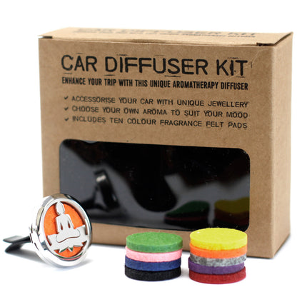 Kit Difusor de Coche Buda de Loto 30mm