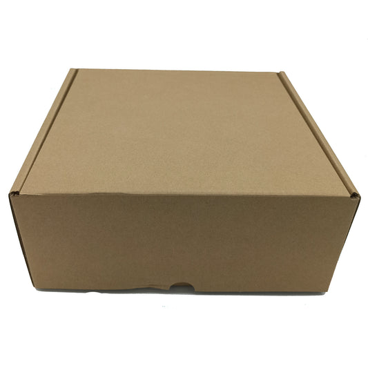 Kraft-Geschenkbox 262x262x112