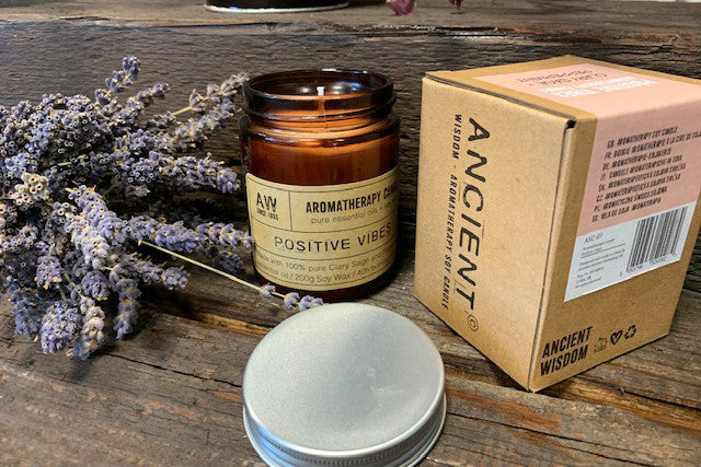 Aromatherapie-Kerze - Kreativität