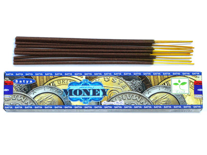 Satya Räucherstäbchen 15 g – Geld