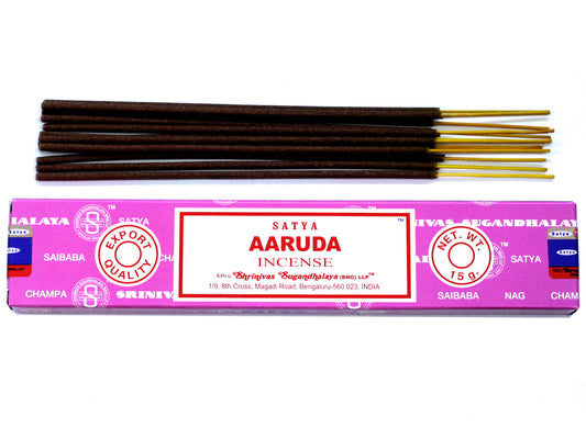 Satya-Räucherstäbchen 15 g - Aaruda