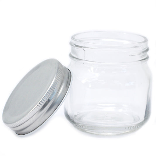 Glasgefäß - mit Deckel
