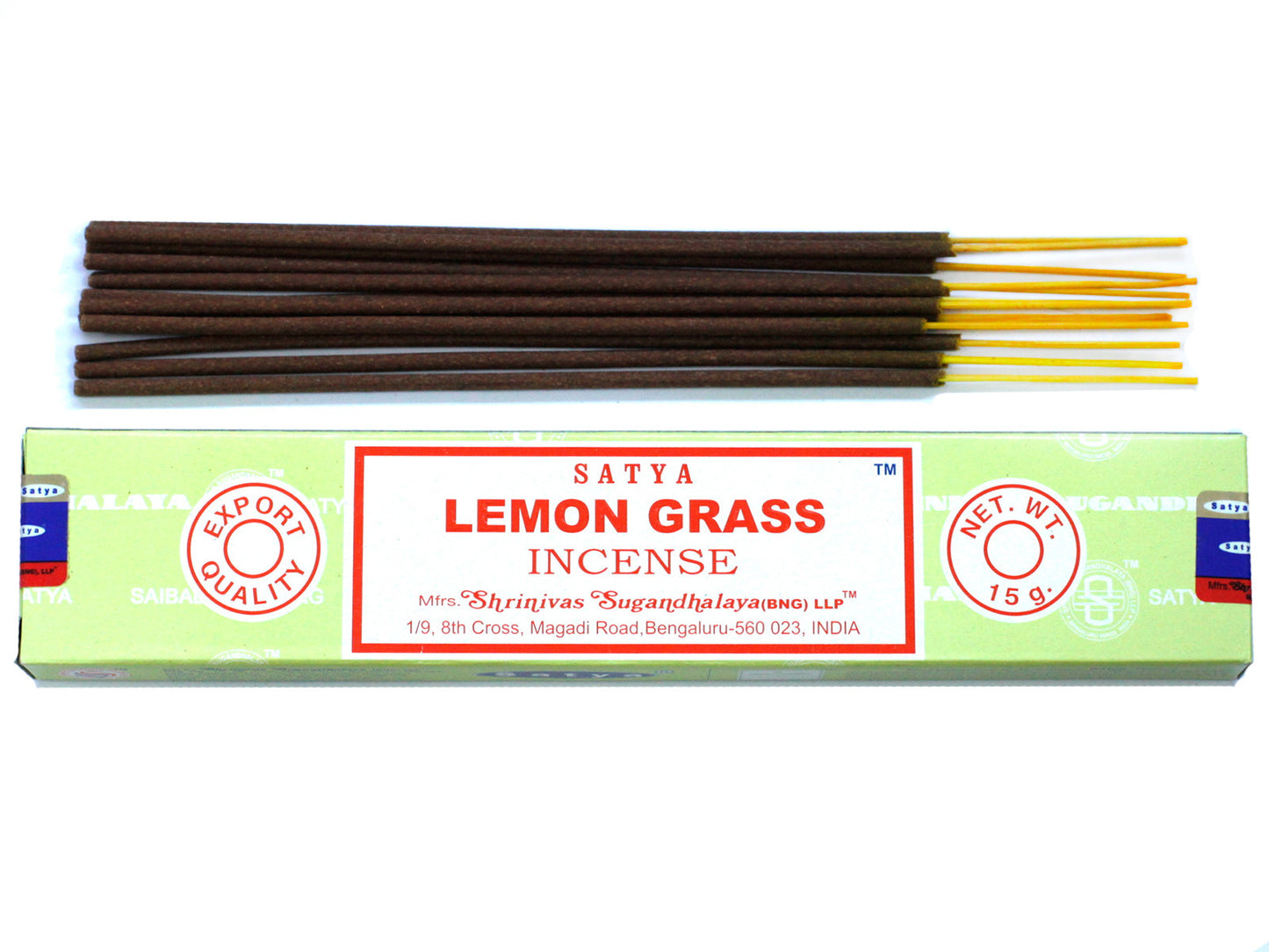 Satya Räucherstäbchen 15 g – Zitronengras