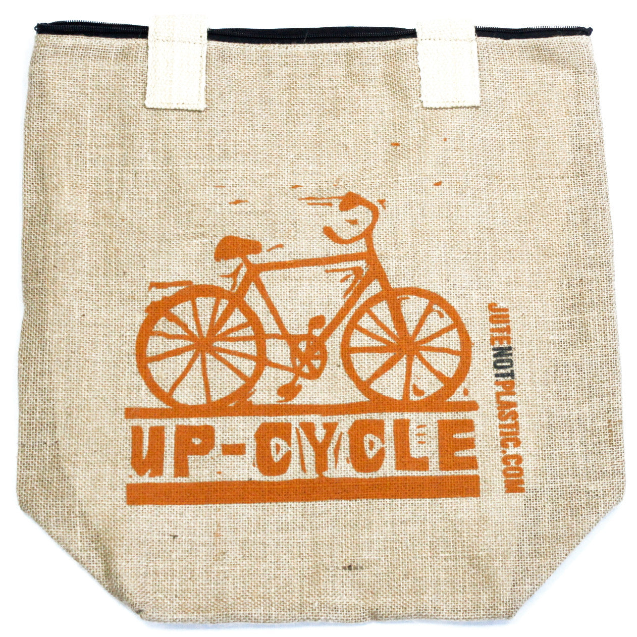 Umweltfreundliche Jutetasche - Fahrrad - (4 verschiedene Designs)