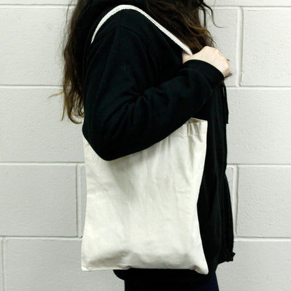 Bolsa Algodón Natural 6oz Mediana 35x30cm