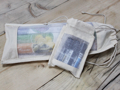 Bolsa Algodón Ventana Mediana 21x15cm