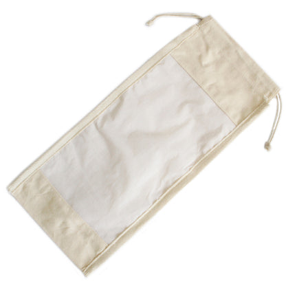 Bolsa Algodón Ventana Larga 35x15cm