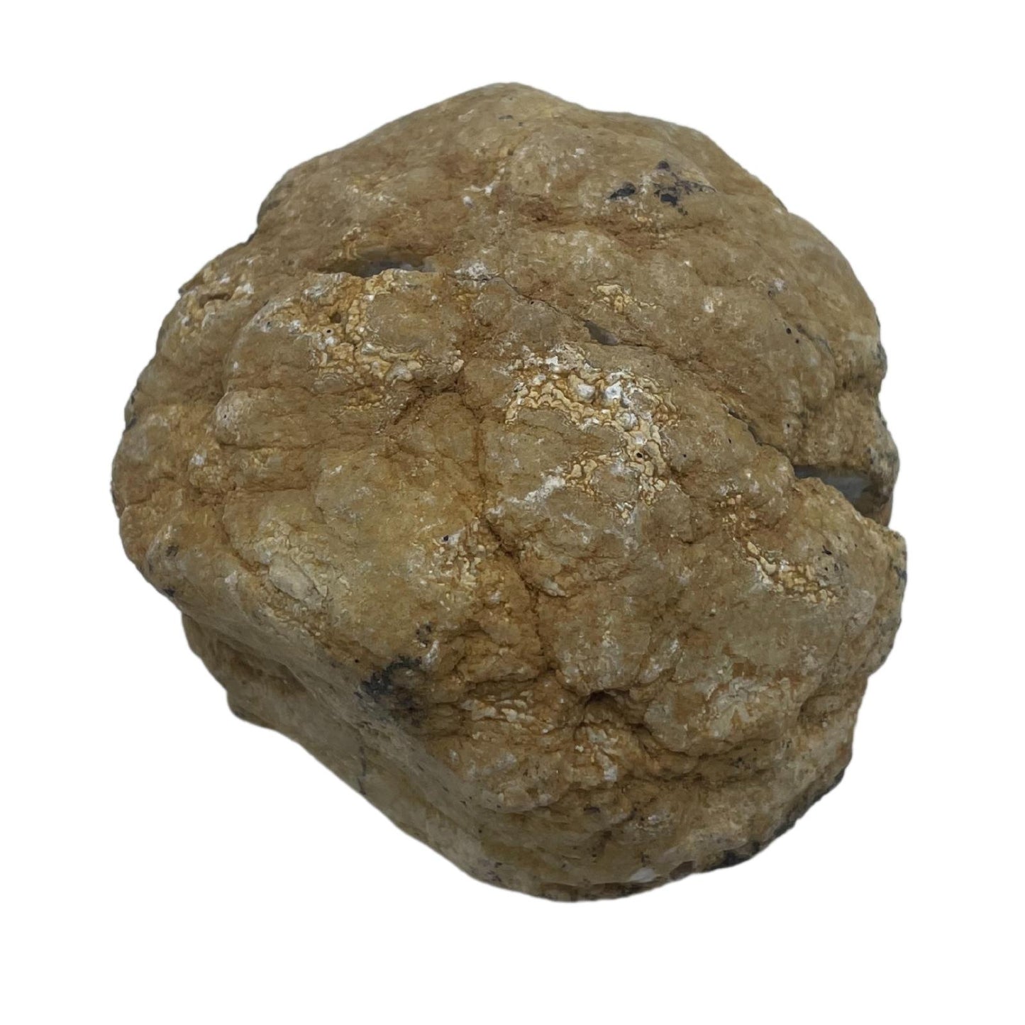 Farbige Calcit-Geoden - Naturstein - Lila &amp; Gold