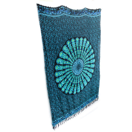 Klassische Peacock Mandela Sarongs