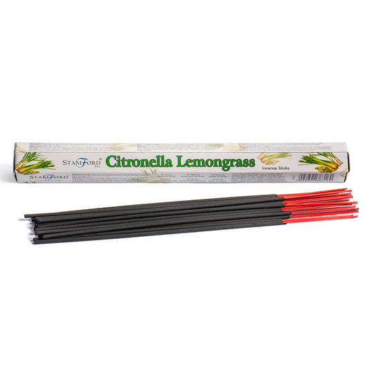 Premium Citronella &amp; Zitronengras Räucherstäbchen