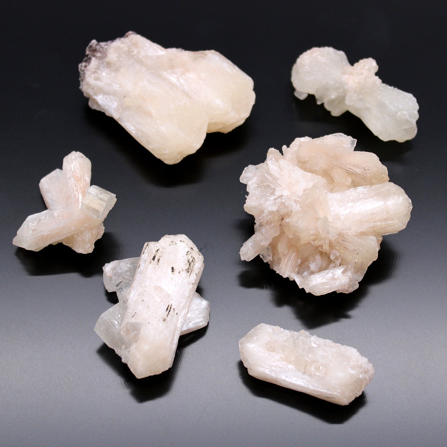 Combinaison de stilbite et d'apophyllite 20-30 mm