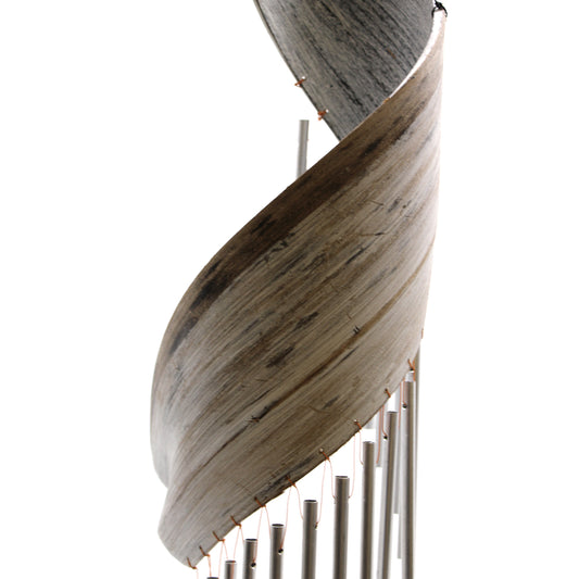 Kokosnussblatt-Windspiel - Gebleicht