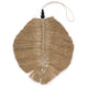 Colgante Hoja Raffa 35cm