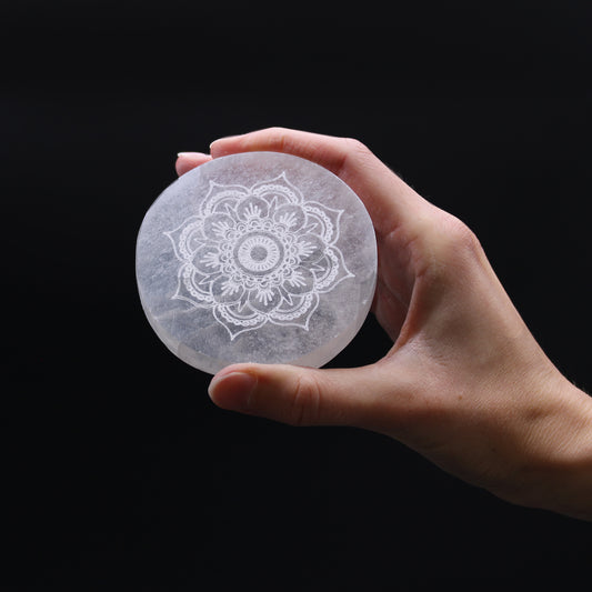 Kleiner Platzteller 8cm - Mandala-Design