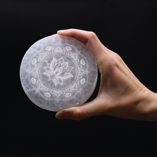 Mittlerer Platzteller 10cm - Lotus Mandala