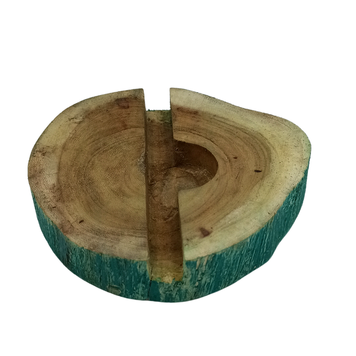 Lrg Gamal Holz-Telefonhalter - Greenwash