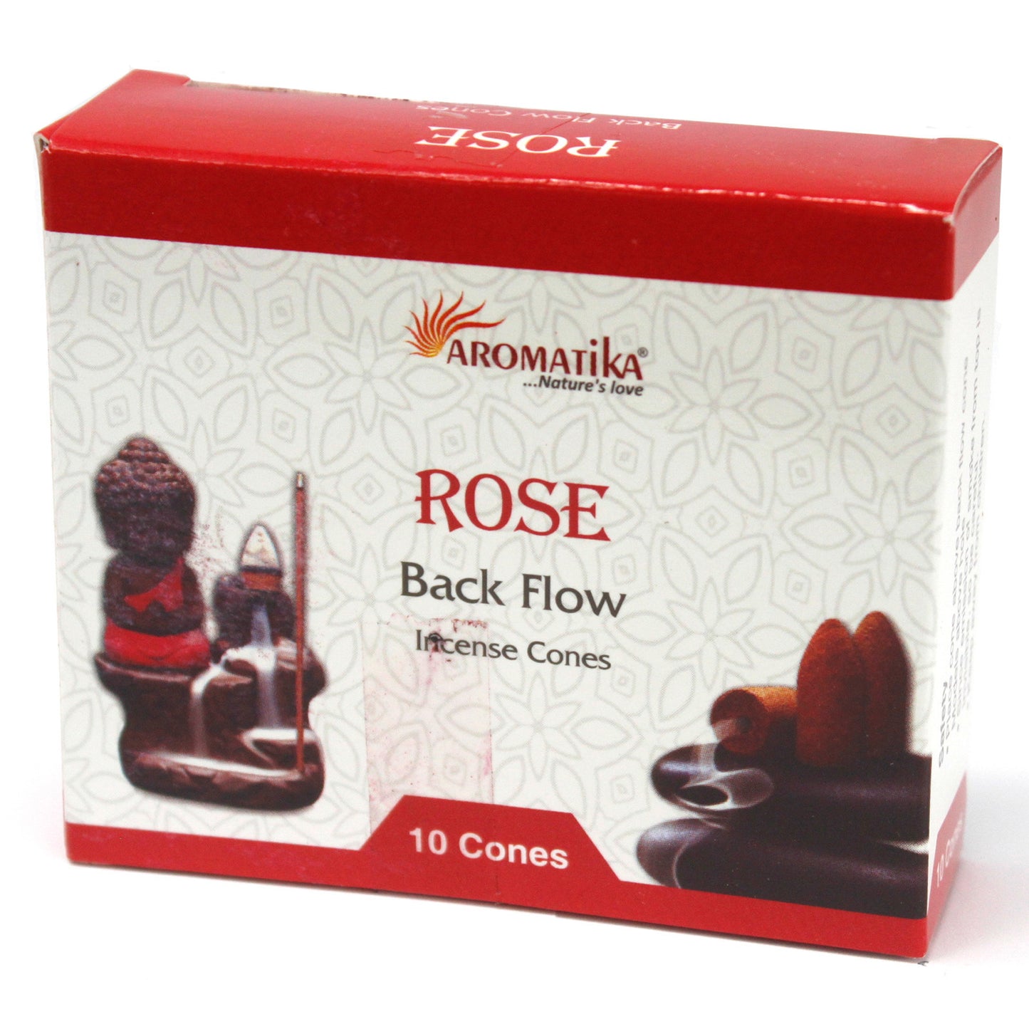 Aromatika Backflow Räucherkegel - Rosa