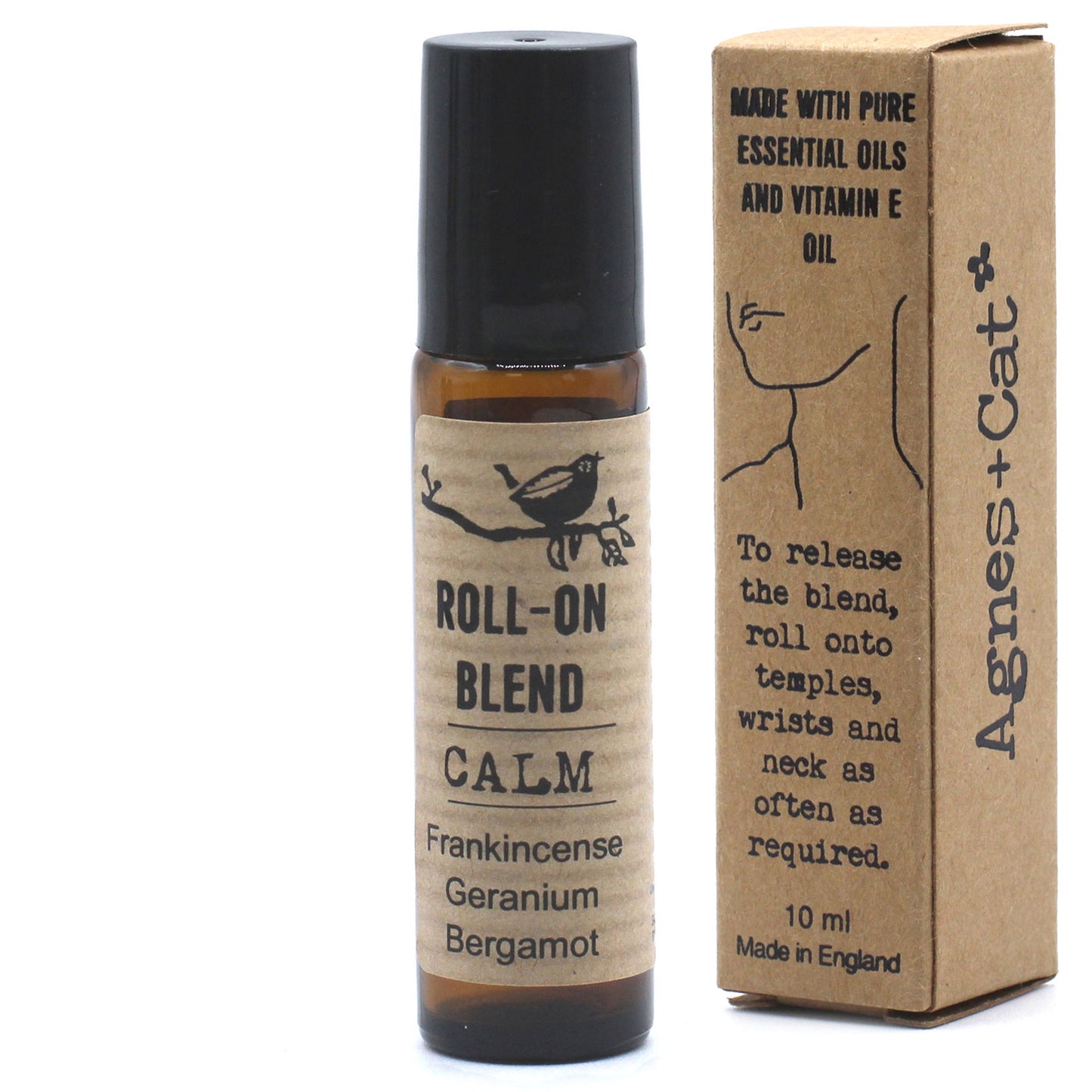 Roll-On mit ätherischer Ölmischung, 10 ml – Ruhe