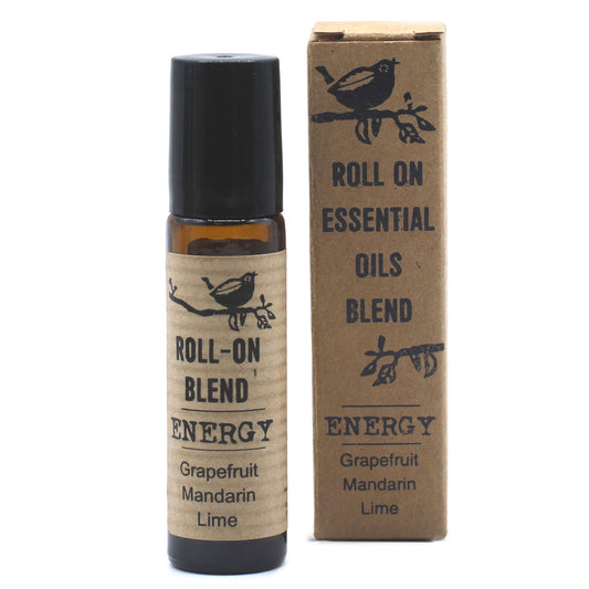 Roll-On mit ätherischer Ölmischung, 10 ml – Energie