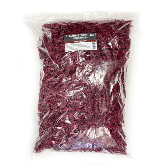 Frissure de Papier ZigZag DeLux - Burgund (1KG)
