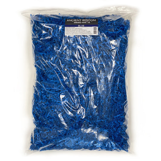 Frissure de Papier ZigZag DeLux - Blau (1KG)