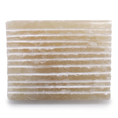 Honey Onxy Quadratische Seifenschale
