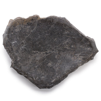 Seifenschale aus natürlichem grauem Marmor