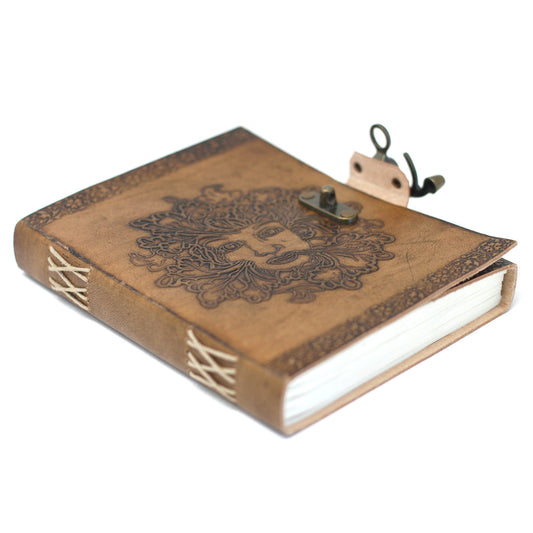 Greenman-Notizbuch aus Leder