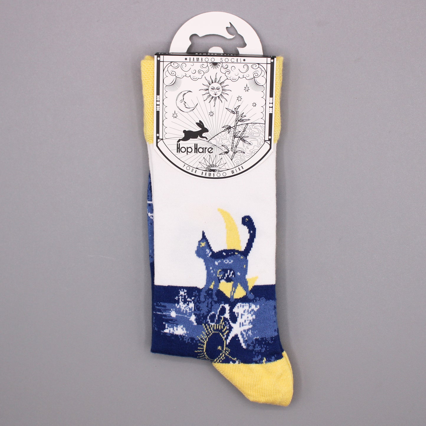 Chaussettes en bambou Hop Hare (P/M) - Minuit