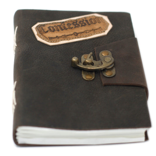 Ledernotizbuch „Confessions“