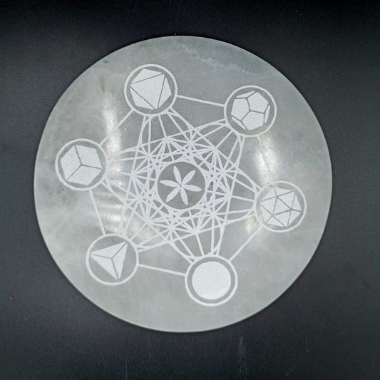 Großer Platzteller 18cm - Heilige Geometrie