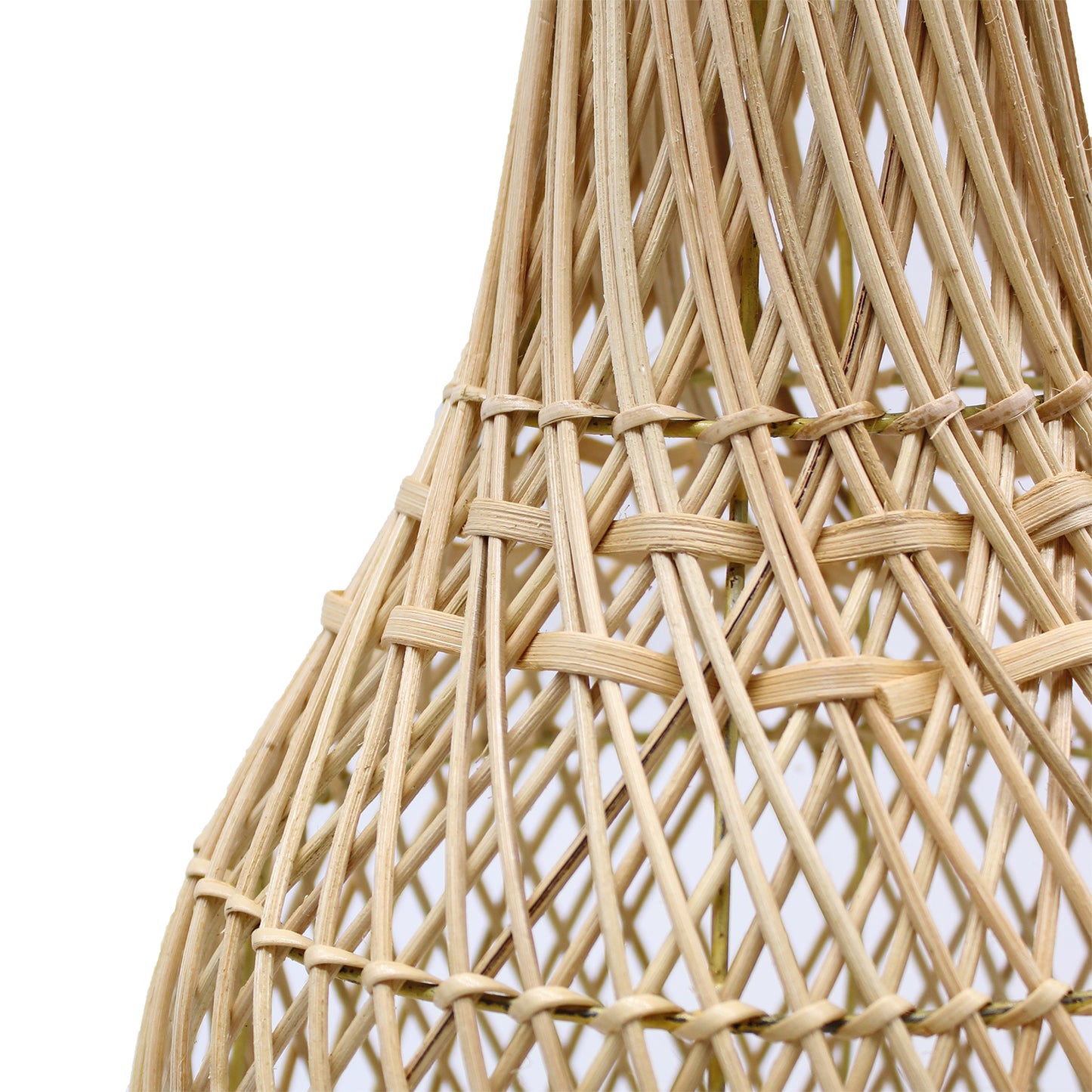Rattan-Tischlampe - Natur