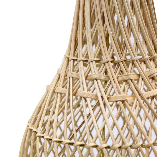 Rattan-Tischlampe - Natur