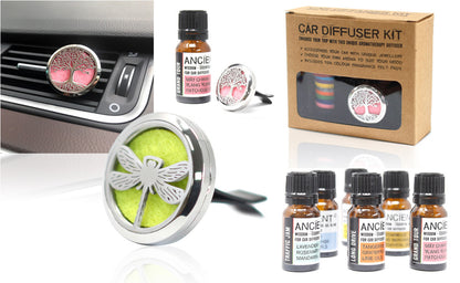 Huile essentielle pour diffuseur de voiture 10 ml - Circulation lente